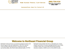 Tablet Screenshot of nefinancialgroup.com